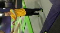 Samuel at an indoor Trampoline Park. He loved it!