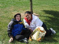 Andreas and Mom.